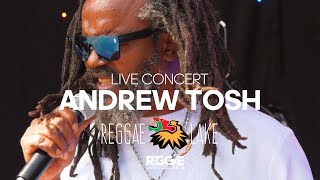 Andrew Tosh The Son Who Sounds Just Like His Reggae Legend Dad Peter Tosh at Reggae Lake Festival [upl. by Inhoj]