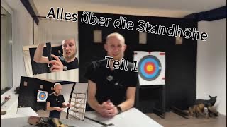 Alles über die Standhöhe und wie man sie einstellt Teil 1  Bodnik Bows Shop [upl. by Yasu]