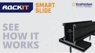 RockIt Smart Slide See How our FlashingFree Solar Racking System Works [upl. by Brentt]