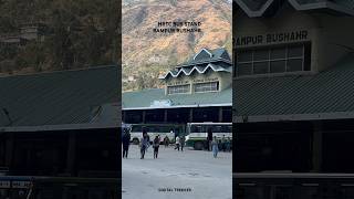 Beautiful HRTC Bus Stand Rampur Bushahr digitaltrekker hrtc shortvideo shorts youtubeshorts [upl. by Gusta523]