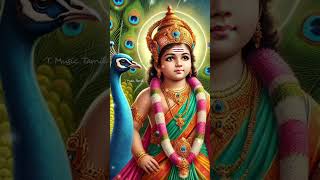 Kanda Sashti Kavasam  Powerful Tamil Devotional Song  Lord Murugan Song🔊T Music Tamil shorts god [upl. by Buyse241]