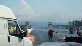 865 bhp Ford Probe in 130 mph crash [upl. by Sherwin]