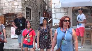 Korcula Walking Tour [upl. by Kolodgie151]