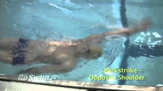 Backstroke  Opposite Shoulder Single Arm [upl. by Shelagh350]