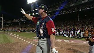 1999 HRD Rd1 McGwire hits 13 HRs in Round 1 of 99 derby [upl. by Aivizt223]