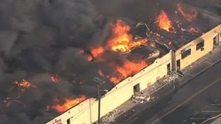 Seaside Heights New Jersey Boardwalk Fire Officials Investigate Blaze [upl. by Juline159]