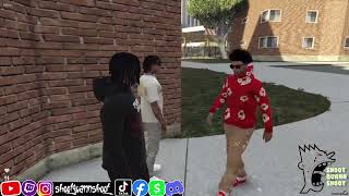 MBlock Has Shootout Inside OBlock RIP MBlock BMoney Windy City RP [upl. by Held]