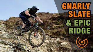 Skiddaw and Ullock Pike  Epic MTB Trails and Views [upl. by Kared138]