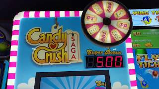 CANDY CRUSH SAGA Real Life Size Game [upl. by Fairfield]