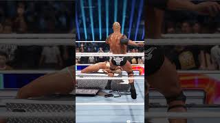 🔥The Rock vs Charlotte Flair🔥Part 1 WWE 2K24 therock charlotteflair wwe wwe2k24 shorts [upl. by Alisha]