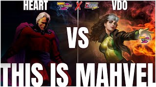 Marvel Vs Capcom 2  Heart Vs VDO  FULL POWER VDO TOO MUCH 🙈🙈🙈 [upl. by Yanehs]