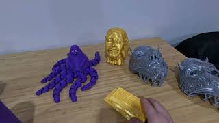 Testing Elegoo PLA and Silk PLA Filament [upl. by Nnyliram]