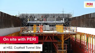 How were helping construct HS2s 880metrelong tunnel [upl. by Hnim]