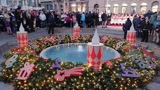 Paljenjem prve adventske svijeće službeno počeo zagrebački Advent [upl. by Tice]