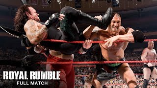 FULL MATCH  2008 Royal Rumble Match Royal Rumble 2008 [upl. by Armillia]