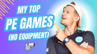 My BEST easy PE Games no equipment needed🏅 [upl. by Ecnerret]