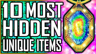 OBLIVION  10 Most HIDDEN Unique Items [upl. by Hooper]