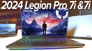 NEW 2024 Lenovo Legion Pro Pro 7i Vs 7i Revealed at CES 2024 [upl. by Leahcimluap321]