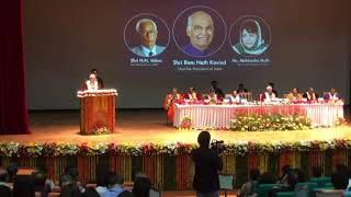 President awards degrees to students of Mata Vaishno Devi varsity [upl. by Jochbed]