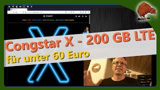 Congstar X  200 GB Datenvolumen im Telekomnetz [upl. by Ruffin766]