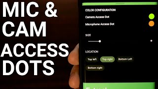 Access Dots for Android Shows When the Cameras or Microphones are Active [upl. by Betthel166]