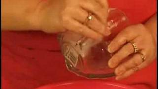 Glass Etching  Glass Etching Removing Stencil [upl. by Eevets]