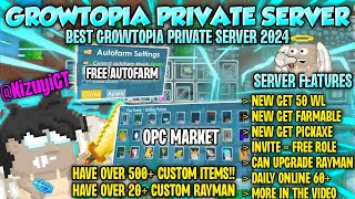 ⭐GTPS  FREE ROLE UNLI  GROWTOPIA PRIVATE SERVER TERBARU 2024  BEST GTPS 2024  470⭐ [upl. by Ahsilahs785]