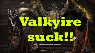 God of War  All Valkyrie in Midgard Killed [upl. by Koralle408]