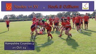 Fawley 1st XV v Hook amp Odiham 21924 Full Match [upl. by Rosati481]