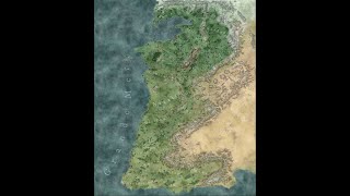 The Witcher Worlds map presentation [upl. by Nyledaj]