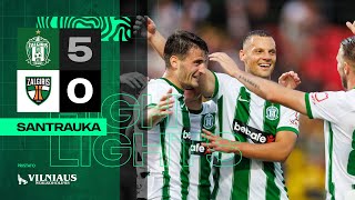 Santrauka  Highlights  Žalgiris  Kauno Žalgiris [upl. by Gnirps]