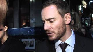 London Premiere A Dangerous Method  Keira Knightley Michael Fassbender The Fan Carpet [upl. by Masson]