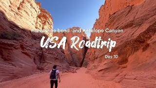 Day 10 Horseshoe bend amp Antelope canyon [upl. by Aihsoem947]