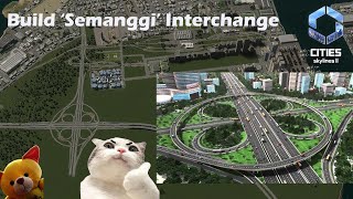 Cities Skylines 2  Building Ring Cloverleaf Interchange  Islandia  Industrial Zone [upl. by Anegroeg]