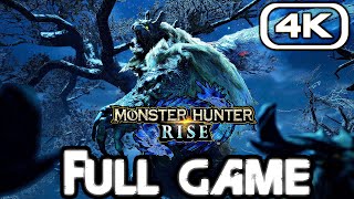 MONSTER HUNTER RISE Gameplay Walkthrough FULL GAME 4K 60FPS No Commentary [upl. by Leonard]