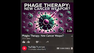 Phage Therapy in Cancer Treatment Can Bacteriophages Target Tumor Cells [upl. by Annaert]