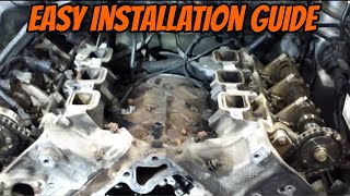 How to install timing chains on a jeep grand Cherokee 37 and 47 same procedure dodge ram 1500 [upl. by Ainadi]