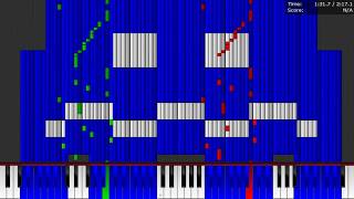 Dark MIDI  PACMAN Theme  500000 NOTES [upl. by Imre194]