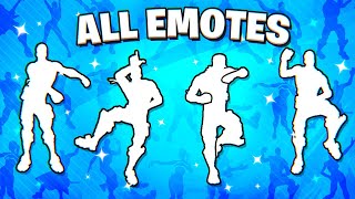 ALL EMOTES FFA MAP FORTNITE CREATIVE  VAULT EMOTES PICKAXES BACKBLINGS [upl. by Nedak232]