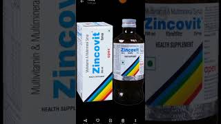 Zincovit Syrup [upl. by Imit]