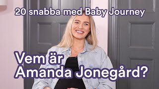 20 snabba med Amanda Jonegård [upl. by Lefton]