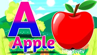 A for apple  अ से अनार  abcd  phonics song  a for apple b for ball [upl. by Denny289]