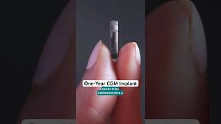 The implantable CGM from Eversense will last 1 year type1diabetes t1d diabetes [upl. by Cornish412]