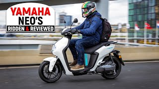 2022 Yamaha NEOs electric scooter  full review and road test [upl. by Aynwad]