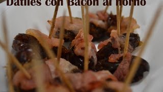 Receta de Dátiles con Bacon [upl. by Gehlbach216]