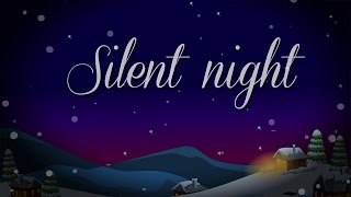 Silent Night Holy Night Song – With Lyrics [upl. by Fedora656]