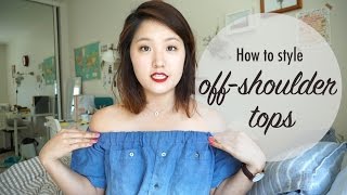 How to Style OffShoulder Tops [upl. by Bouton]