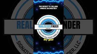 The Secret to Selling Unique Properties  Real Estate Finder with Matthew Maschler short shorts [upl. by Silvia]