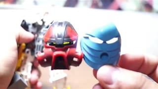 Arme 3 Bionicles con piezas al azar de una bolsita de tianguis Review [upl. by Anul]