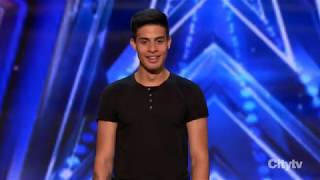 Winston Magician Audition on Americas Got Talent  LIVE 62320 [upl. by Aikahs412]